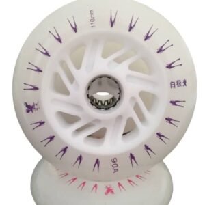 Roues de patin à roues alignées lumineuses LED 90A